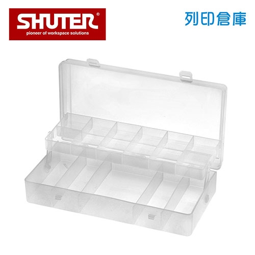 SHUTER 樹德 SO-2111 雙層風格小集盒 透明色 (個)