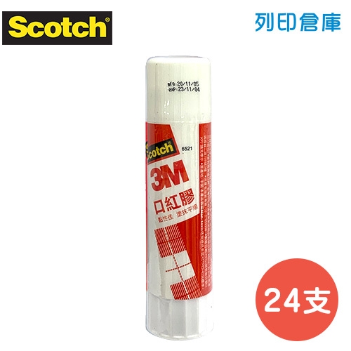 3M Scotch 口紅膠 6521N 21g/支 (24支/盒)