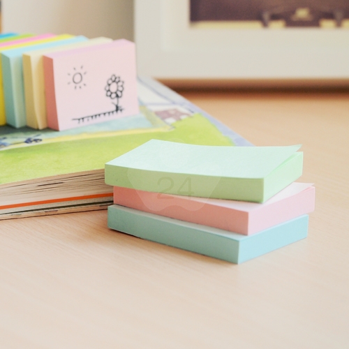 N次貼 3X2 標準型便條紙單包 黃色  (100張/本)  - 61109