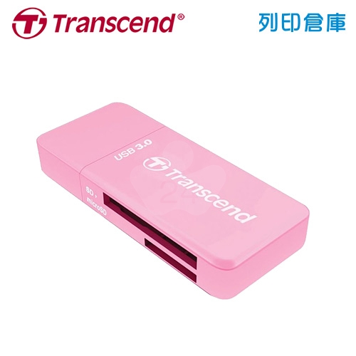 創見 Transcend F5 USB 3.0 (TS-RDF5R) 讀卡機 紅色