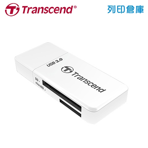 創見 Transcend F5 USB 3.0 (TS-RDF5W) 讀卡機 白色