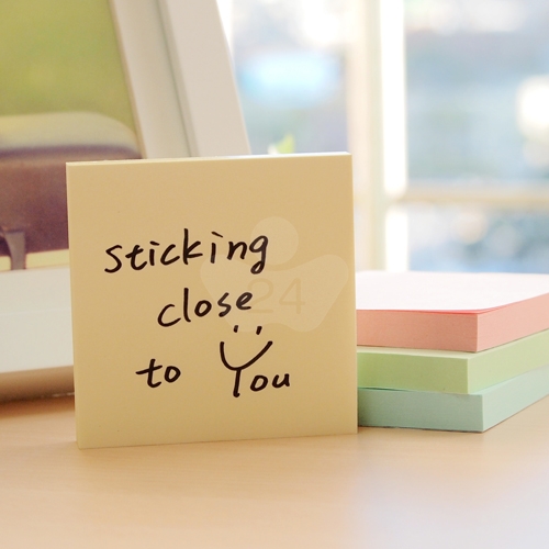 N次貼 3X3 標準型便條紙單包 藍色  (100張/本)  - 61117