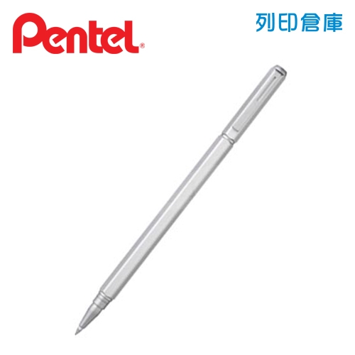 PENTEL 飛龍 BLP665Z-AT 冷銀色桿 六角極速鋼珠筆 1支