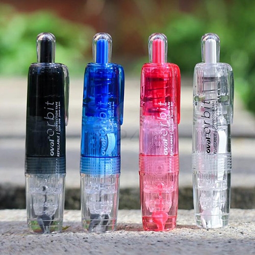 OVAL歐文 QSR-506-NC 透明色 按鍵式修正帶