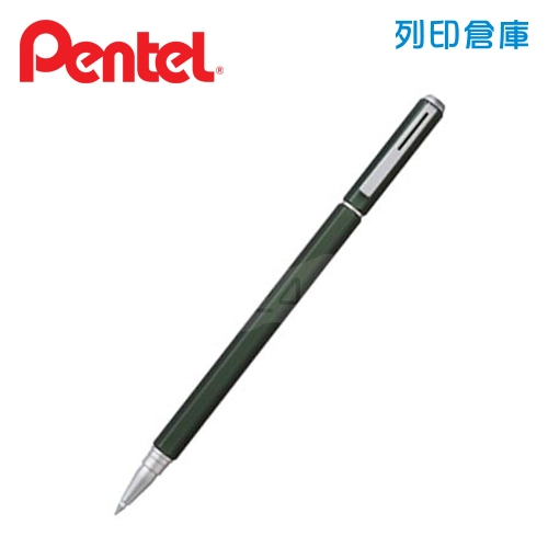 PENTEL 飛龍 BLP665D-AT 森林綠桿 六角極速鋼珠筆 1支