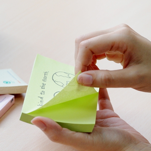 N次貼 3X5 標準型便條紙單包 黃色  (100張/本)  - 61127