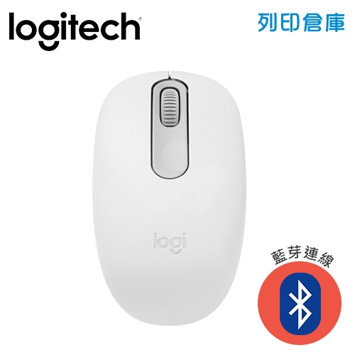 Logitech羅技 M196 無線藍牙滑鼠(藍芽) - 珍珠白
