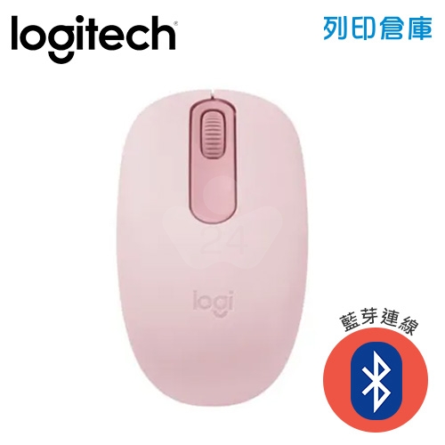 Logitech羅技 M196 無線藍牙滑鼠(藍芽) - 玫瑰粉